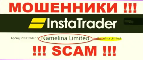 Namelina Limited - владельцы жульнической конторы InstaTrader Net