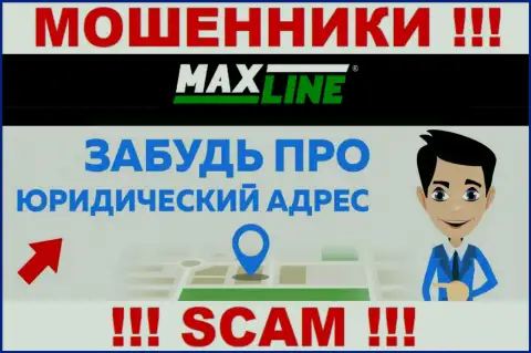 На интернет-портале организации Max-Line Net не представлены сведения касательно ее юрисдикции - это аферисты