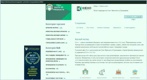 Статья про ФОРЕКС дилинговый центр Киехо имеется на web-ресурсе директори финансмагнатес Ком