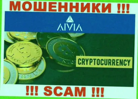 Aivia, прокручивая свои грязные делишки в области - Crypto trading, обманывают наивных клиентов