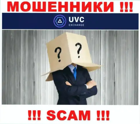 Не сотрудничайте с мошенниками UVC Exchange - нет инфы об их прямых руководителях