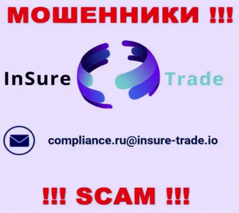 Компания Insure Trade не прячет свой e-mail и показывает его у себя на web-сайте
