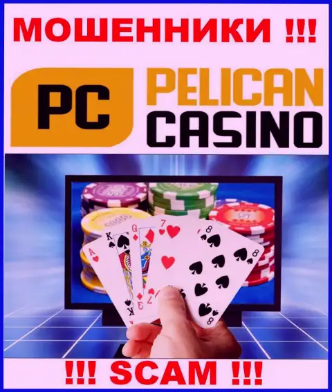PelicanCasino Games лишают денег малоопытных клиентов, действуя в сфере - Казино