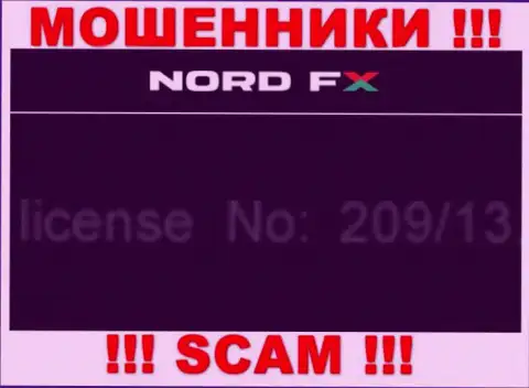 Очень опасно инвестировать средства в компанию NordFX Com, даже при существовании лицензии (номер на сервисе)