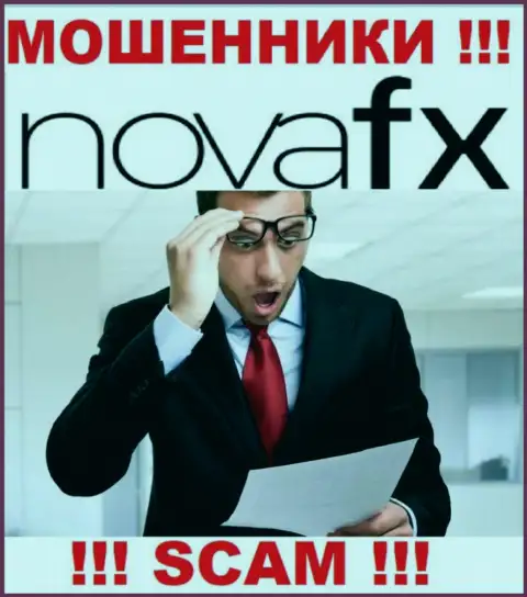 В брокерской конторе Nova FX разводят, заставляя заплатить налоговые вычеты и комиссии