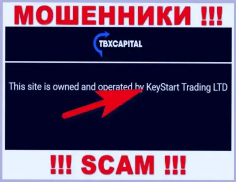 Воры ТБХ Капитал не скрыли свое юридическое лицо - это KeyStart Trading LTD