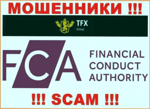 ТФХ Групп организовали себе лицензию от офшорного проплаченного регулирующего органа - Financial Conduct Authority