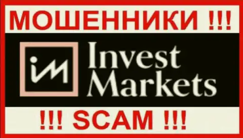 Invest Markets - SCAM !!! ОЧЕРЕДНОЙ ЛОХОТРОНЩИК !!!