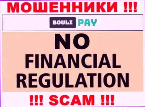 Bouli-Pay Com - это явно махинаторы, действуют без лицензии на осуществление деятельности и регулятора