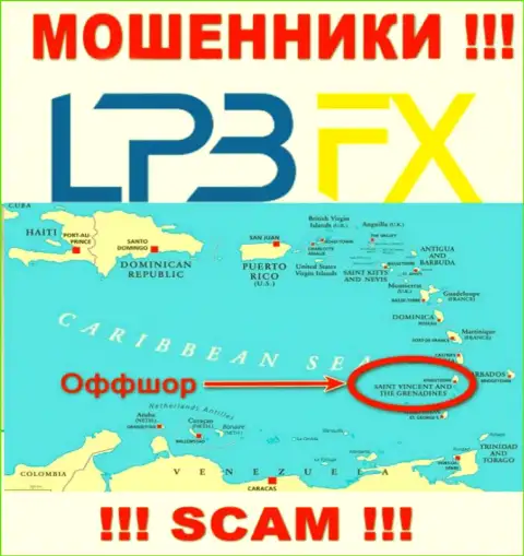 LPBFX LTD безнаказанно обувают, поскольку пустили корни на территории - Saint Vincent and the Grenadines