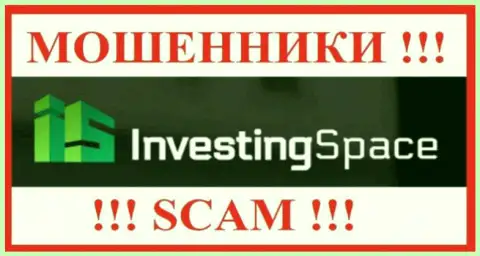 Логотип МОШЕННИКОВ Инвестинг Спейс
