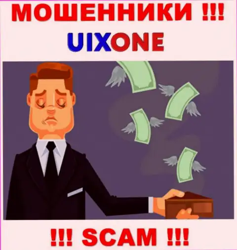 Контора UixOne стопроцентно мошенническая и точно ничего положительного от нее ждать не приходится