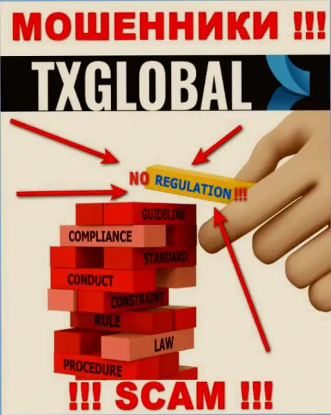 СЛИШКОМ РИСКОВАННО сотрудничать с TX Global, которые, как оказалось, не имеют ни лицензии, ни регулятора