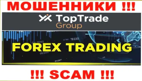TopTrade Group это internet кидалы, их деятельность - Forex, направлена на присваивание денежных активов доверчивых людей