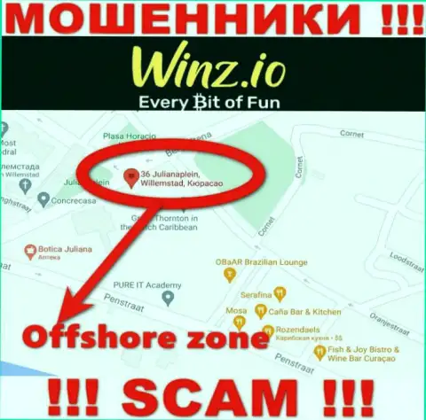 Winz имеют офшорную регистрацию: Curaçao - будьте крайне бдительны, воры