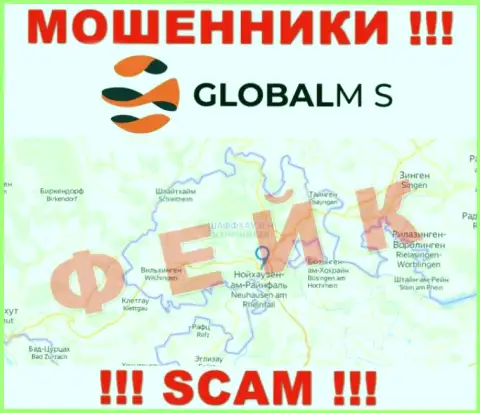 GlobalM-S Com - это МОШЕННИКИ !!! На своем веб-портале указали фейковые сведения об их юрисдикции