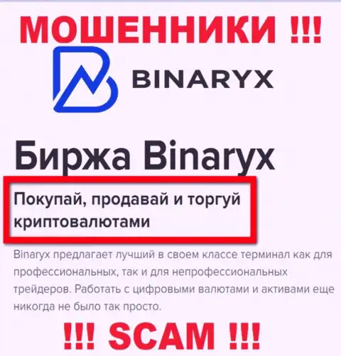 Будьте осторожны ! Binaryx - это однозначно internet жулики !!! Их деятельность противозаконна