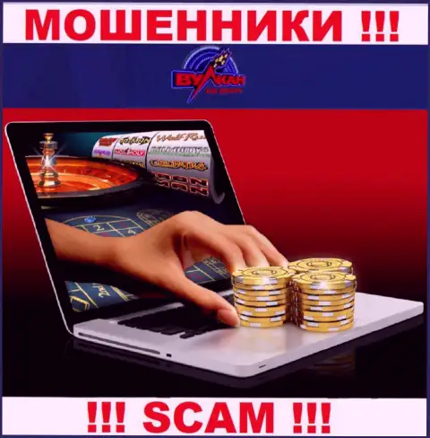 Сотрудничая с VulcanMoney Org, рискуете потерять денежные средства, т.к. их Онлайн-казино это разводняк