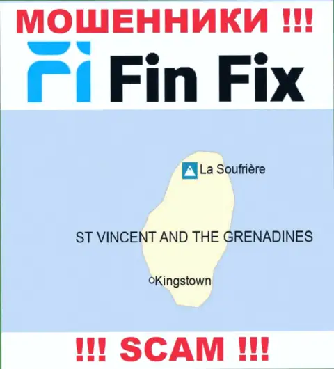FinFix World осели на территории St. Vincent and the Grenadines и свободно присваивают деньги