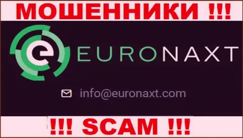 На сайте EuroNax, в контактных данных, предоставлен e-mail этих мошенников, не рекомендуем писать, лишат денег