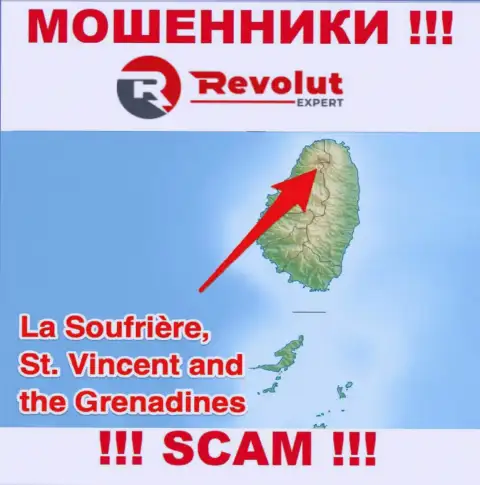 Компания Revolut Expert - это internet-воры, пустили корни на территории Сент-Винсент и Гренадины, а это офшорная зона