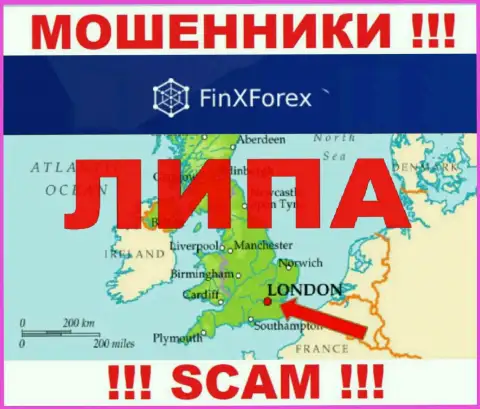 Ни единого слова правды касательно юрисдикции FinX Forex на сайте конторы нет - это мошенники