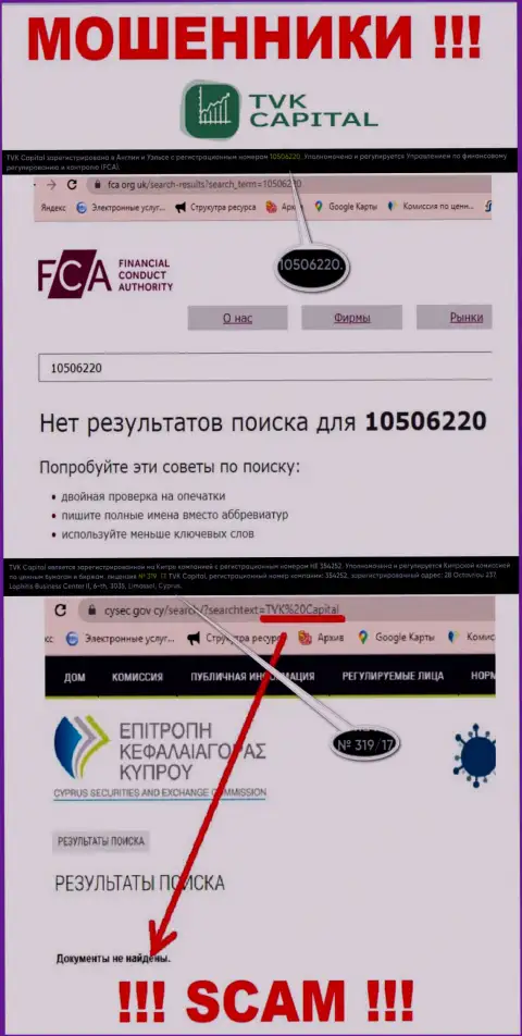 У организации ТВККапитал не показаны сведения о их номере лицензии - это наглые мошенники !!!
