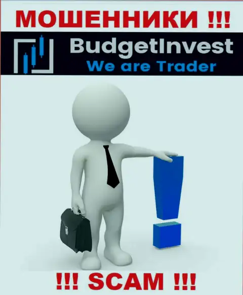 Budget Invest - это обманщики !!! Не хотят говорить, кто ими руководит