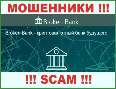 Будьте бдительны, направление деятельности BtokenBank, Инвестиции - это обман !!!