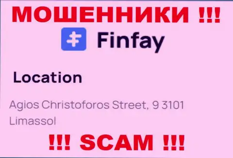 Оффшорный официальный адрес FinFay Com - Agios Christoforos Street, 9 3101 Limassol, Cyprus
