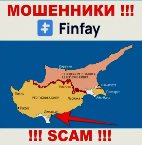 Находясь в офшоре, на территории Cyprus, ФинФей Ком безнаказанно кидают своих клиентов