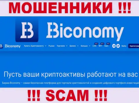 Biconomy Com лишают денег неопытных людей, работая в области Crypto trading