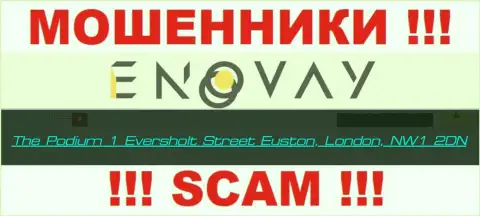 Адрес организации EnoVay ложный - взаимодействовать с ней не надо