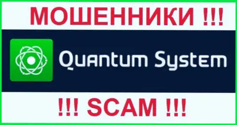 Логотип преступной Форекс брокерской организации Quantum System Management